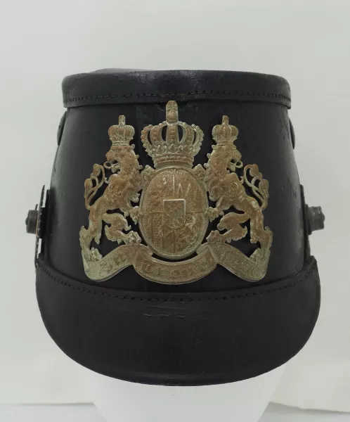 Bavarian Silver Enlisted Jäger Shako Visuel 1 principal